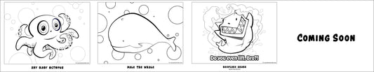 Ocean Explorer Cartoons - Free Coloring Pages