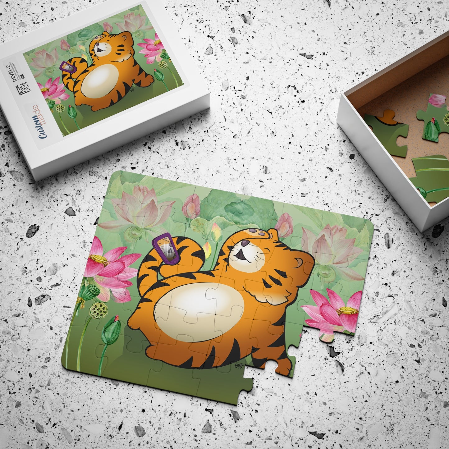 INSTA TIGER Cartoon Kids Puzzle (30 Piece) - Fun Learning Activity Gift for Kids