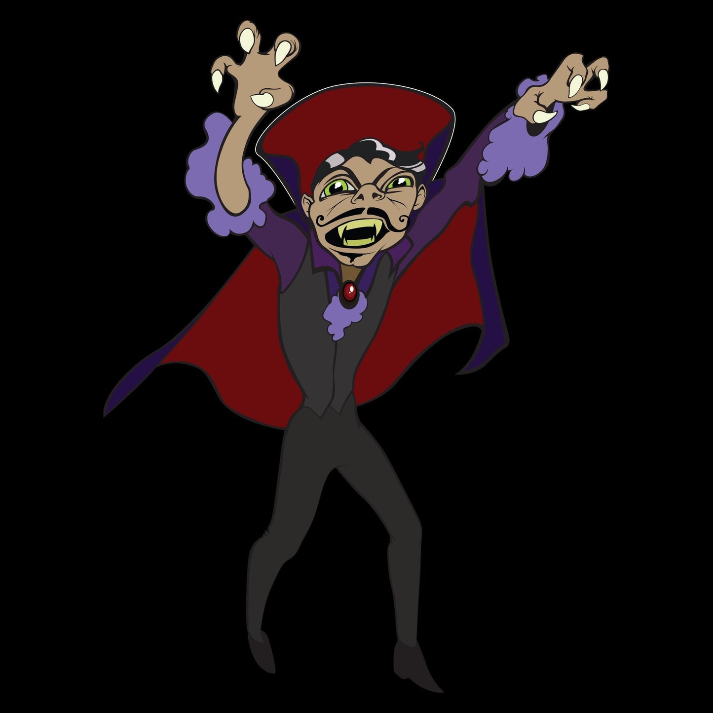 Vampire Attack Clip Art Printable Digital Instant Download Halloween Decorations Invites Party Favors Prizes Gifts for Trick-or-Treaters