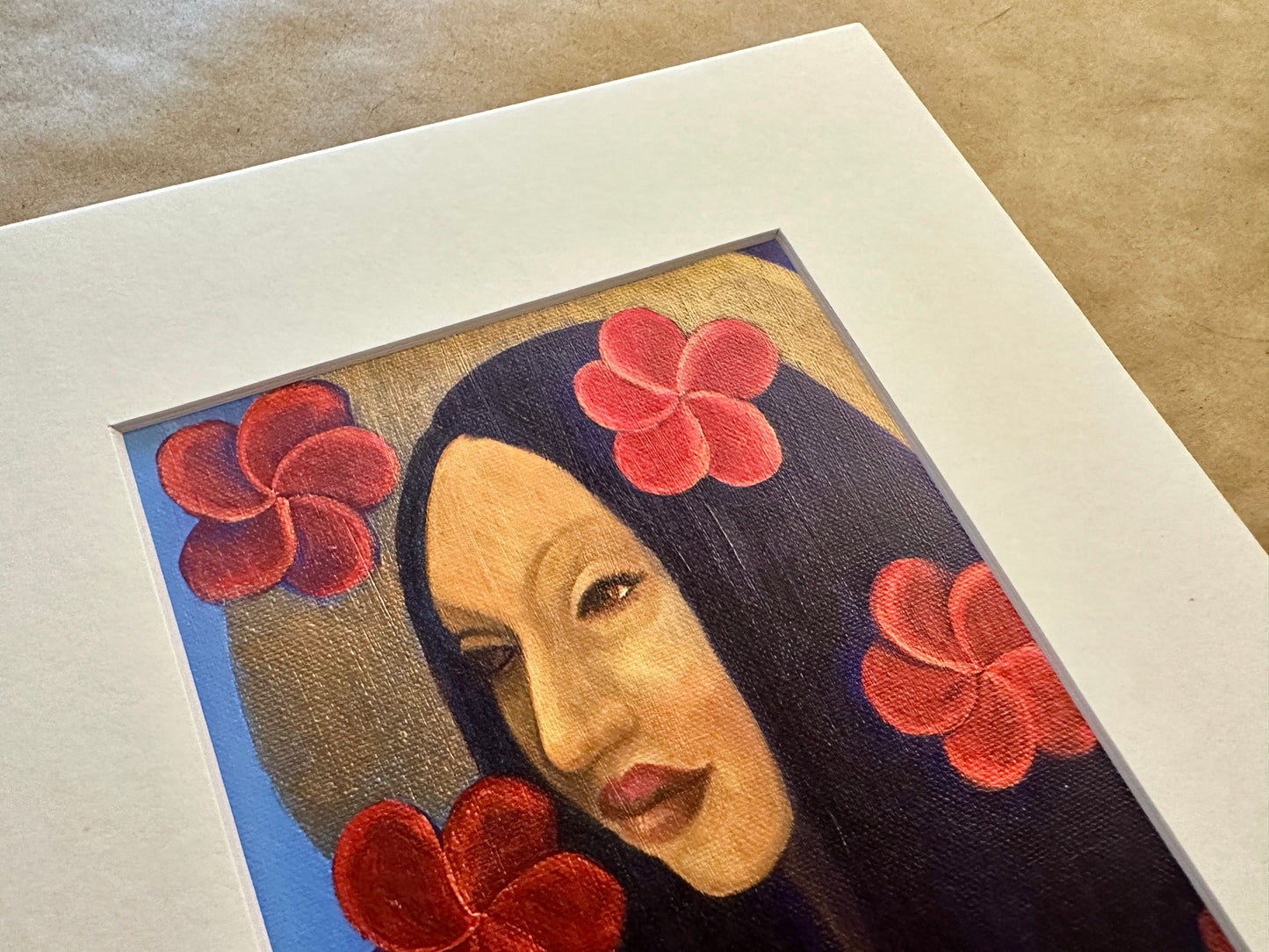 ‘Spirit of the Island’ Print with Matte
