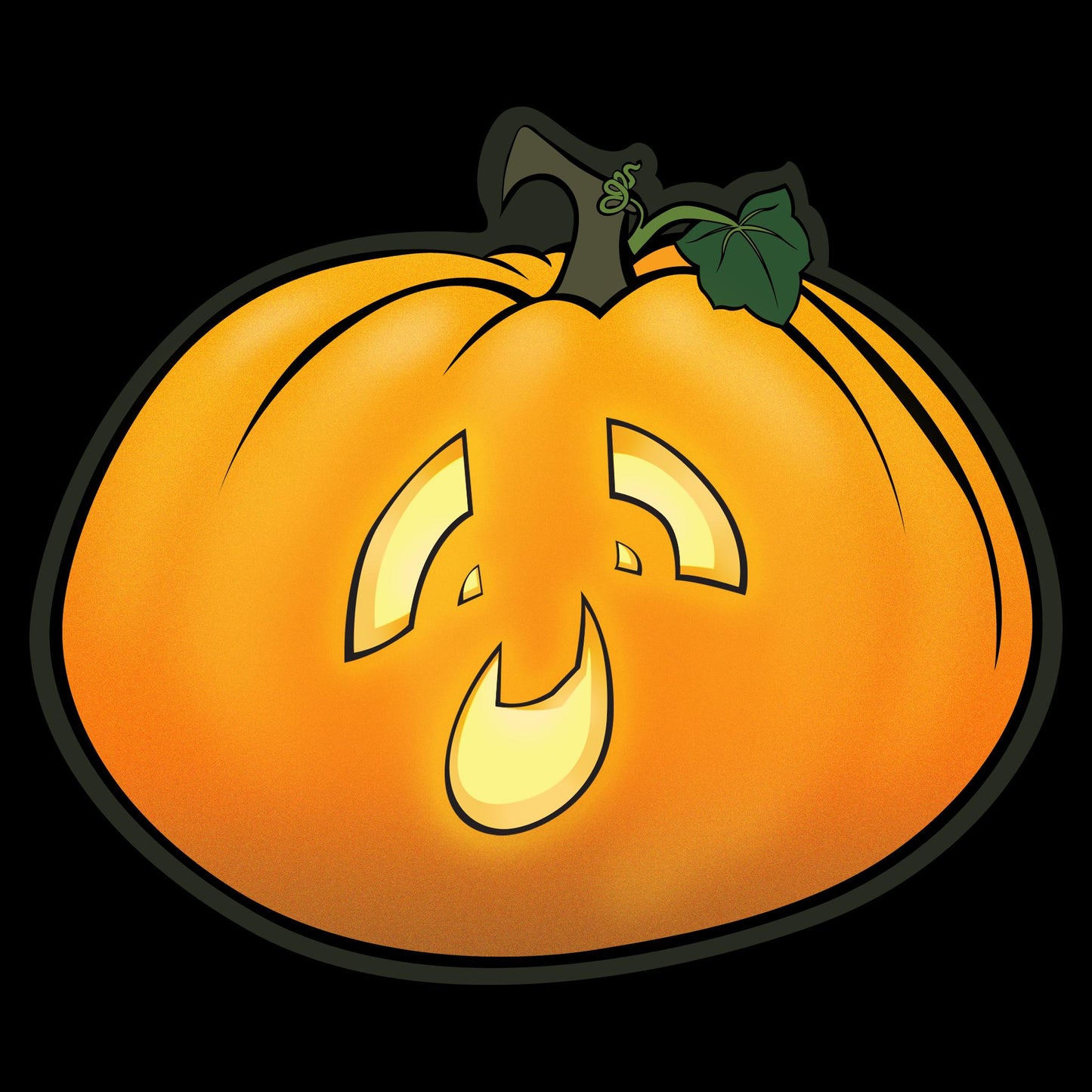 PUMPKIN Jack-O-Lantern (4 of 8) Clip Art Printable Digital Instant Download for Halloween Decorations Invites Party Favors Prizes Gifts