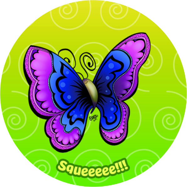 In the Garden Sticker Sheet - 12 stickers (3 of each)