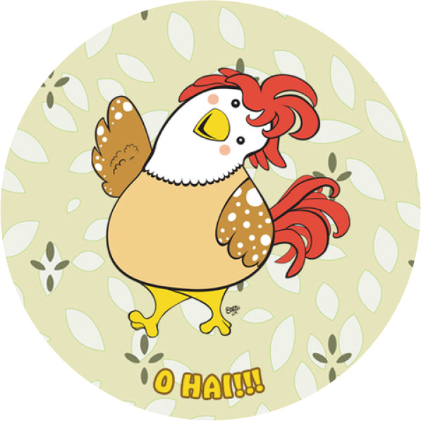 Farm and Country Sticker Sheet - 12 Stickers (3 of each)