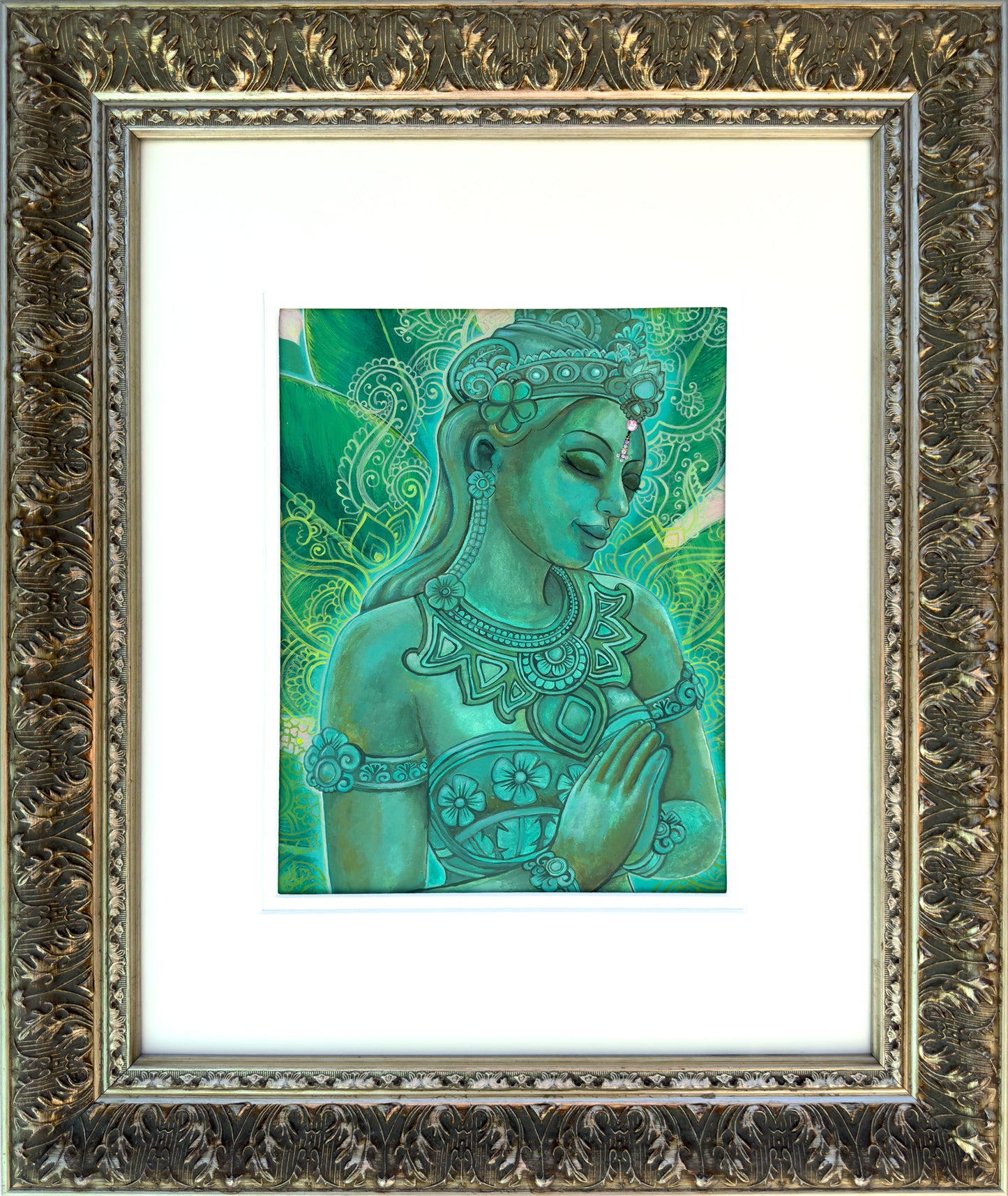 'Her Purity Protects You' Fine Art Painting