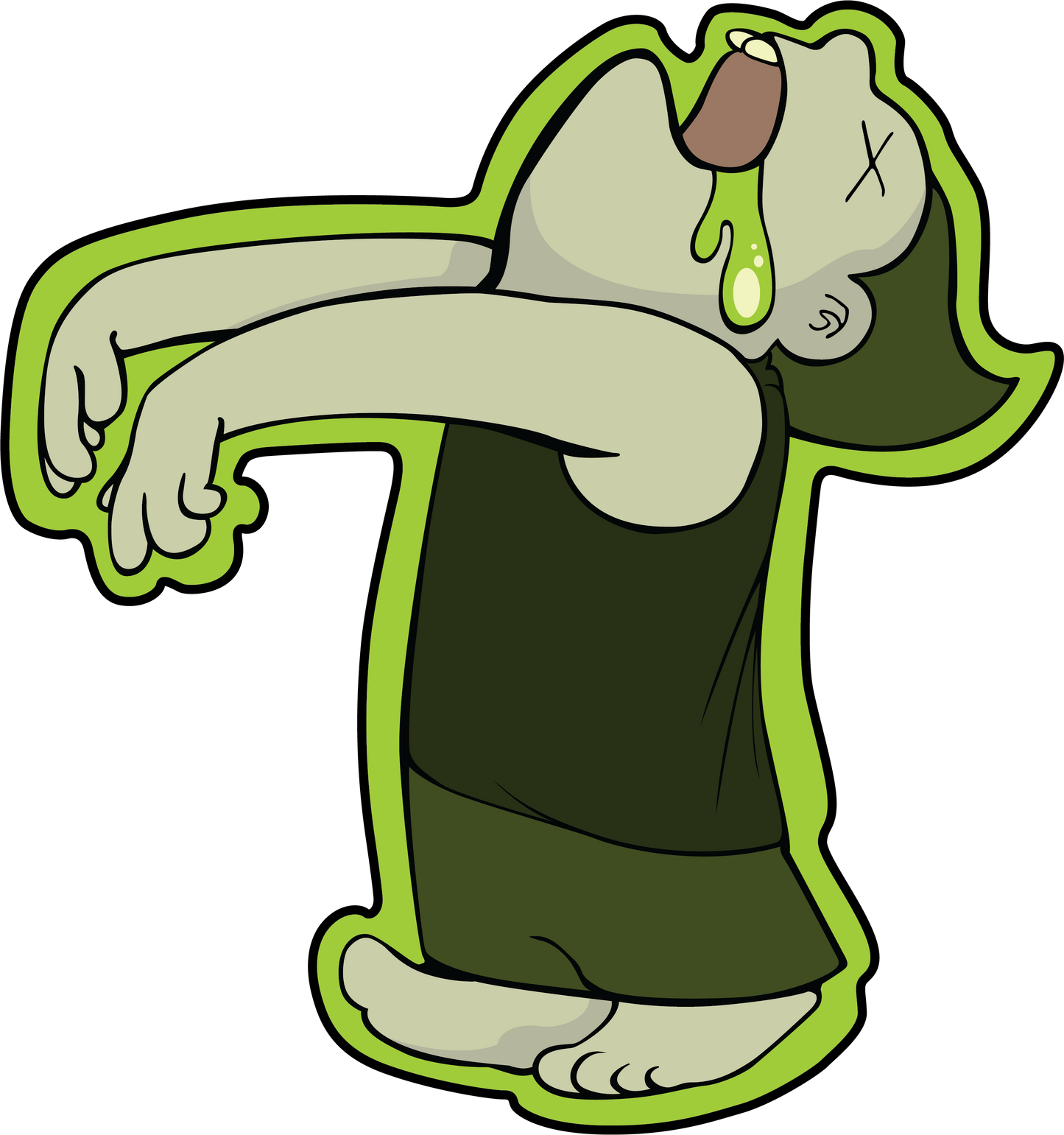 STICKER: Zombie