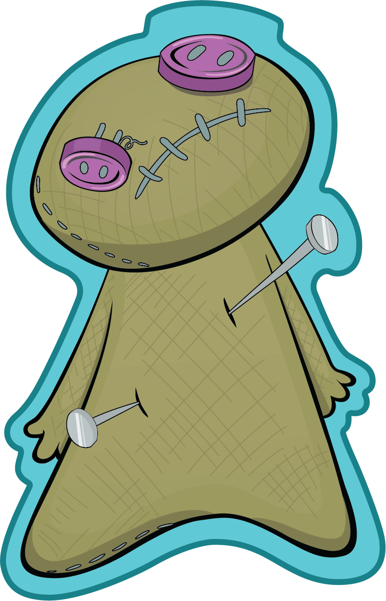 STICKER: Voodoo Doll