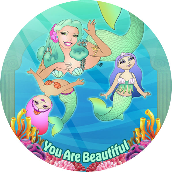 Fantasy Land Sticker Sheet - 12 stickers (3 of each)