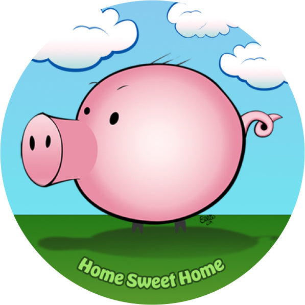 Farm and Country Sticker Sheet - 12 Stickers (3 of each)