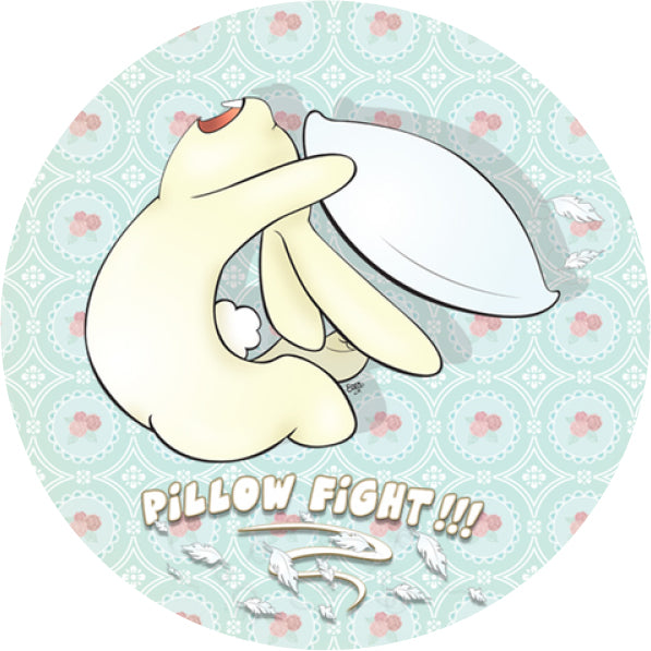 Fluffy Bunnies Sticker Sheet - 12 stickers (3 of each)
