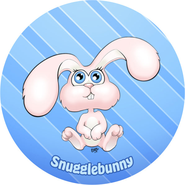 Fluffy Bunnies Sticker Sheet - 12 stickers (3 of each)