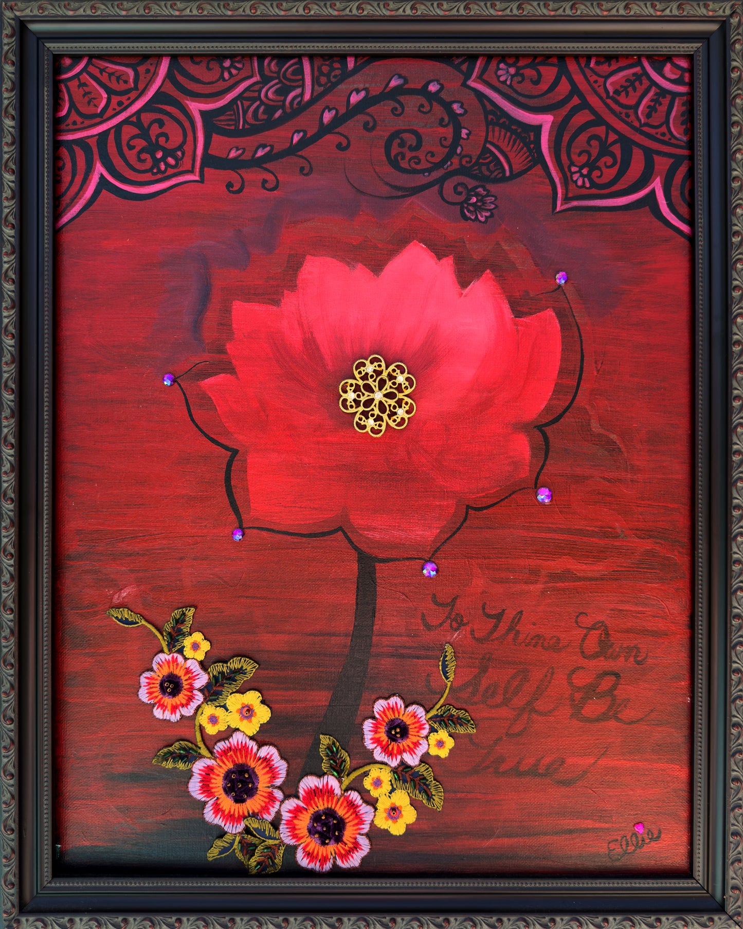 'To Thine Own Self Be True' Fine Art Painting