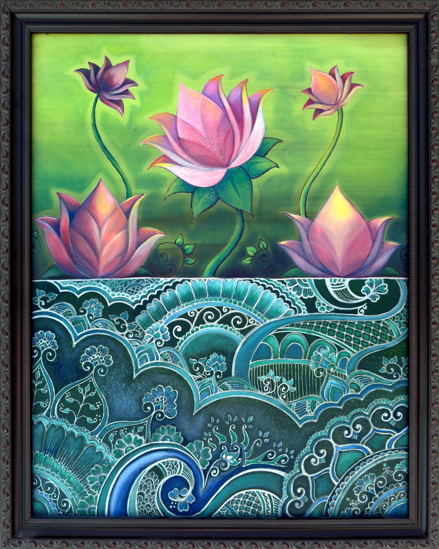 'The Vitality of Water' Fine Art Painting