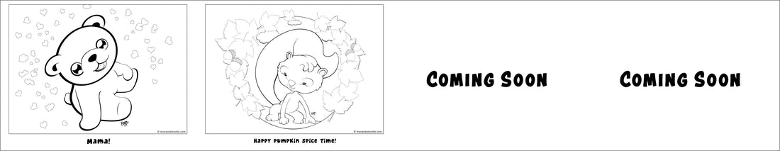 Forest Friends Cartoons - Free Coloring Pages