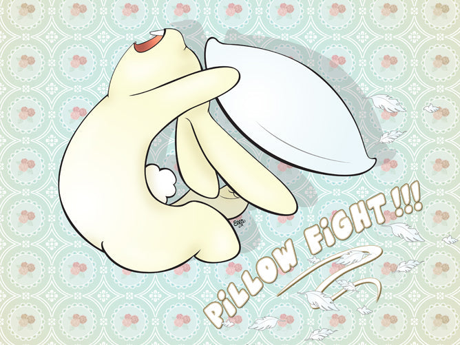 Bunny Pillow Fight