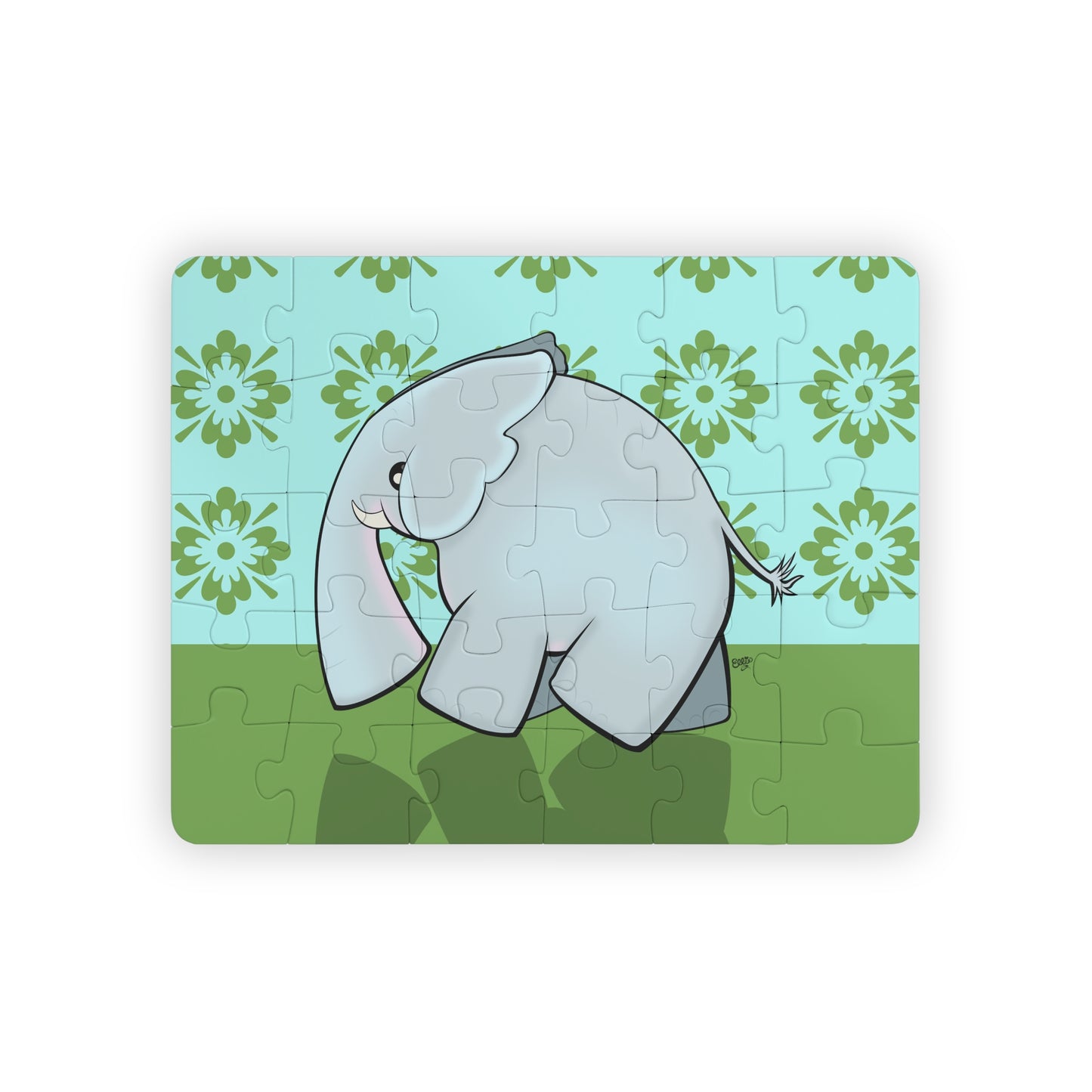 BABY ELEPHANT Cartoon Kids Puzzle (30 Piece) - Fun Learning Activity Gift for Kids