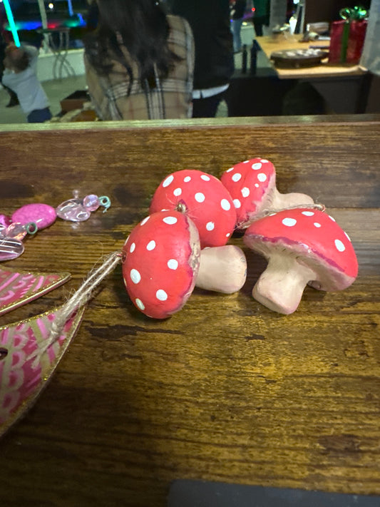 Mushroom Christmas Ornament