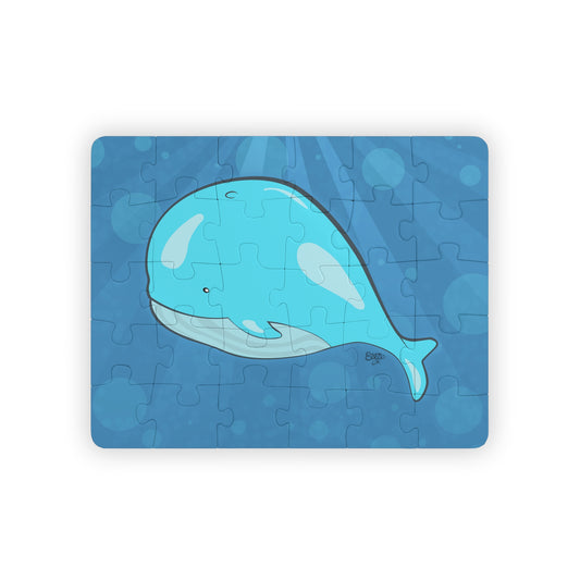 Whale Cartoon Kids Puzzle (30 Piece) - Fun Learning Activity Gift for Kids