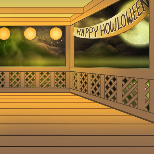 Howloween Party Background