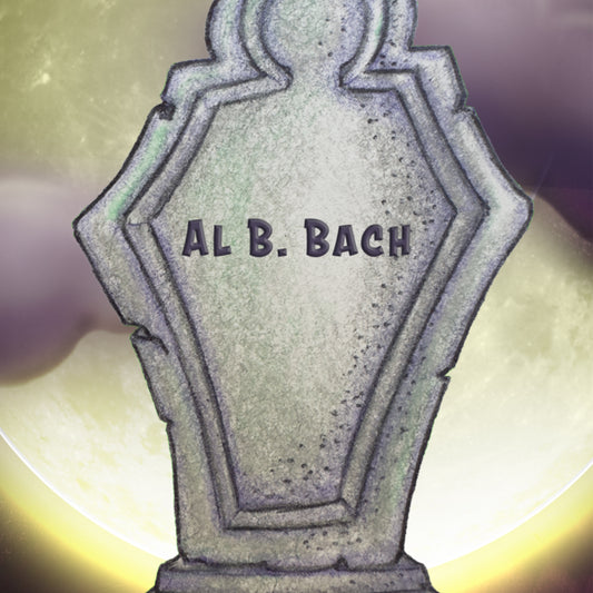 Tombstone 5 Al B. Bach Stick Up Decoration