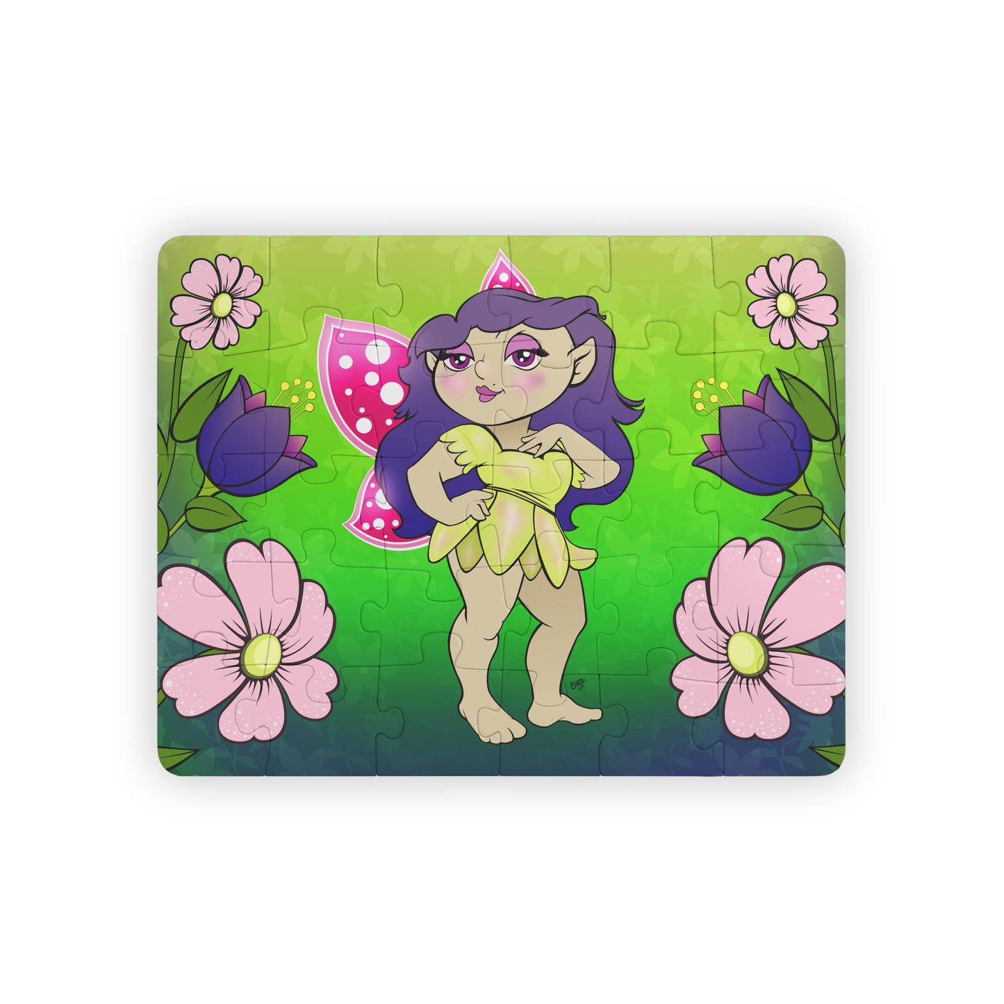 FAIRY Cartoon Kids Puzzle (30 Piece) - Fun Learning Activity Gift for Kids