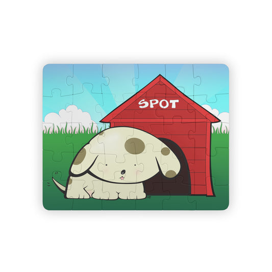 SPOT THE PUPPY Cartoon Kids Puzzle (30 Piece) - Fun Learning Activity Gift for Kids