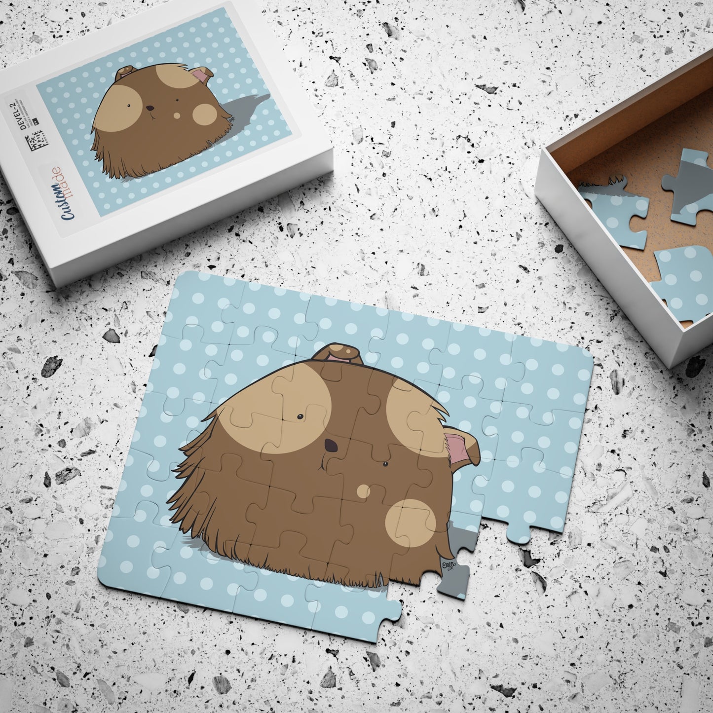 GUINEA PIG Cartoon Kids Puzzle (30 Piece) - Fun Learning Activity Gift for Kids