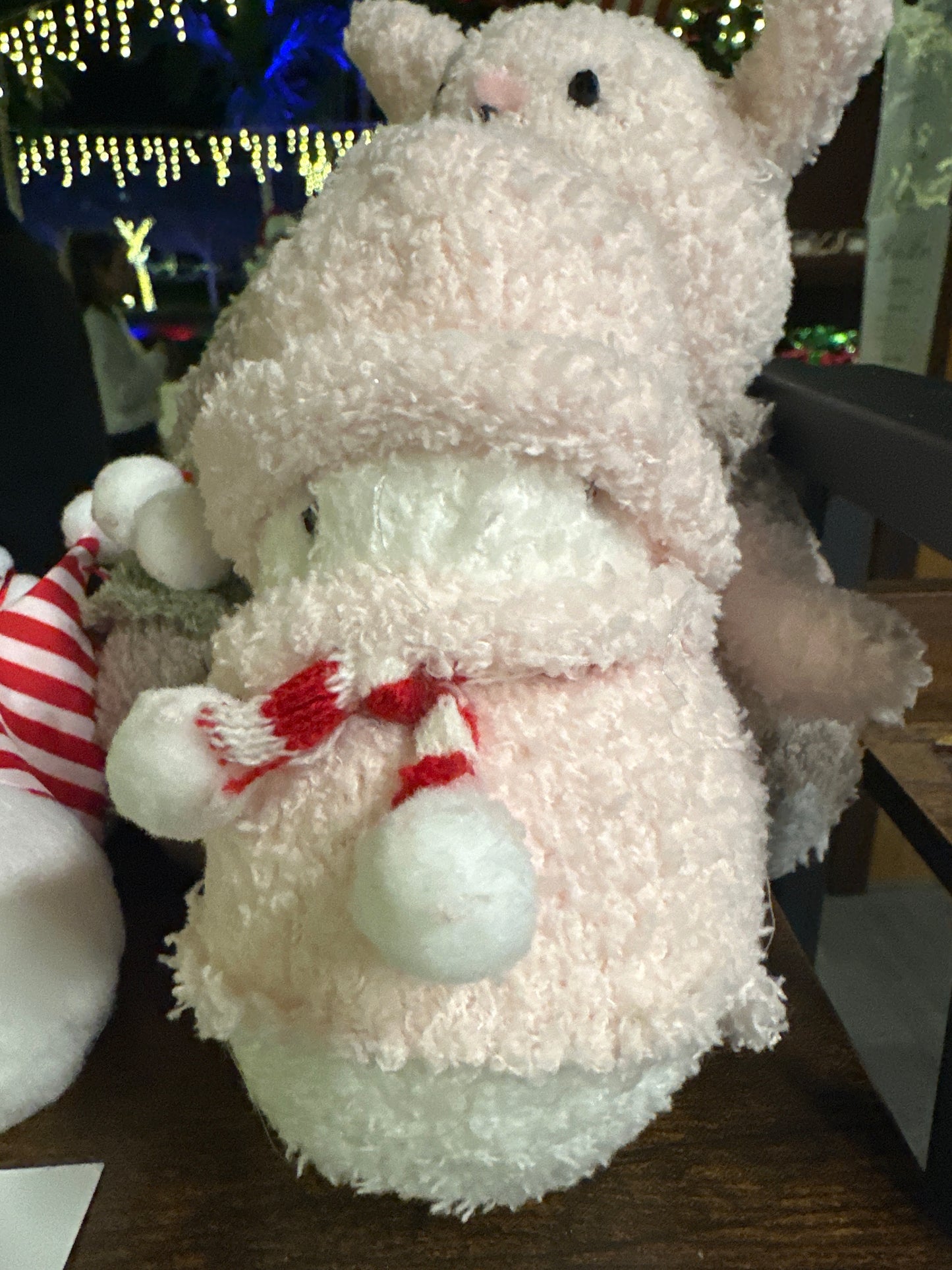 Little Stuffed Animals in Christmas Sweaters