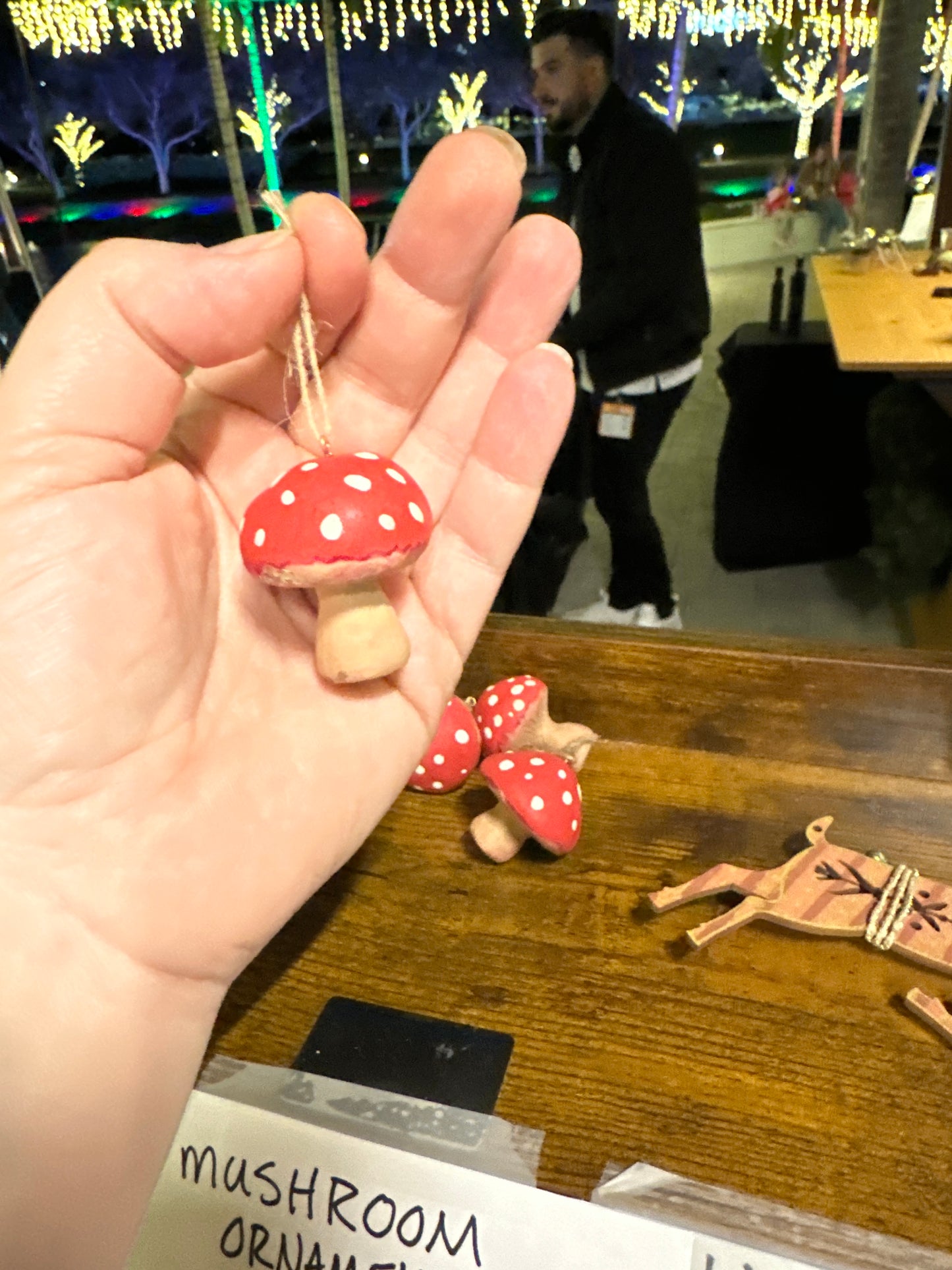 Mushroom Christmas Ornament