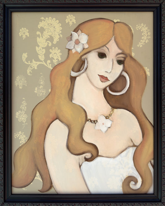 'Girl of Summer' Fine Art Painting