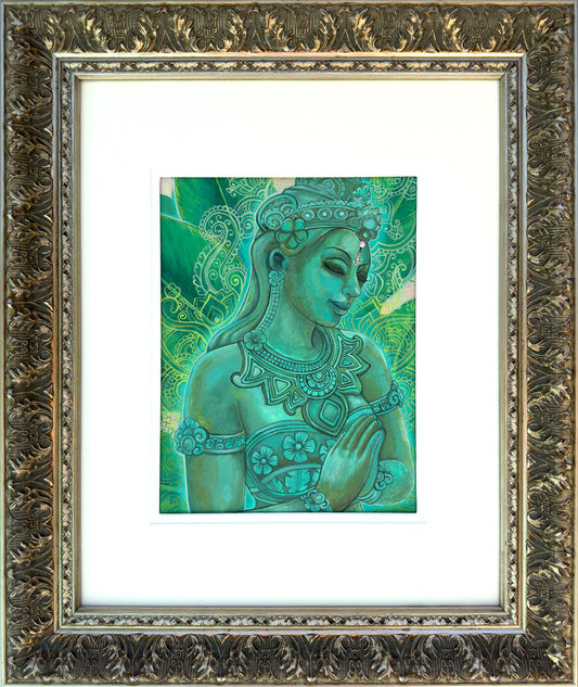 'Her Purity Protects You' Fine Art Painting