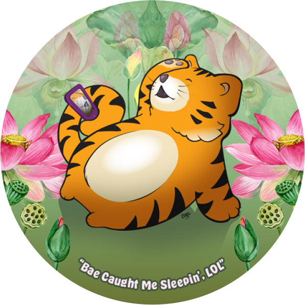 Zen Garden Sticker Sheet - 12 stickers (3 of each)