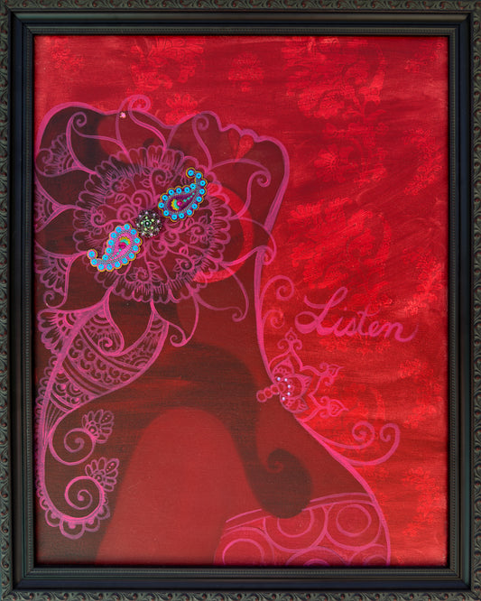 'Listen' Fine Art Painting