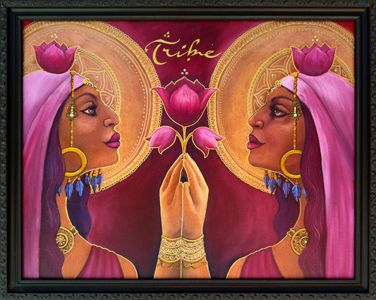 'Tribe' Fine Art Painting