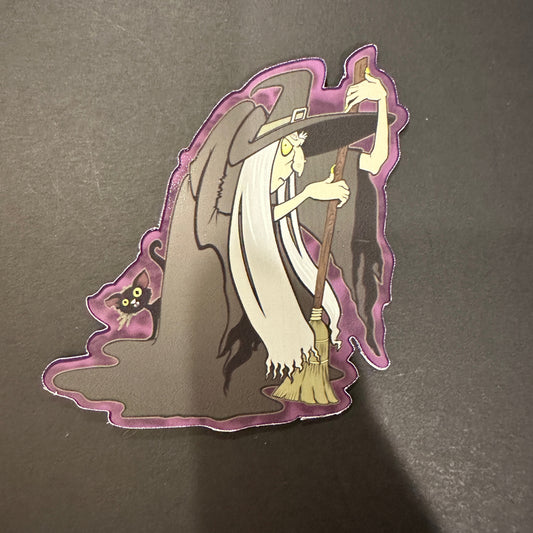 Scary Witch Magnet